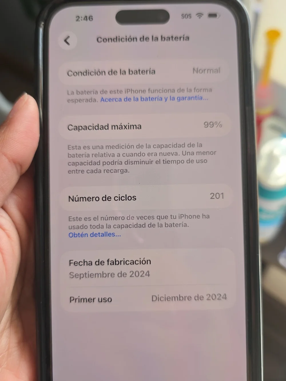 Apple iPhone Matte Black Rear with Dual Cameras